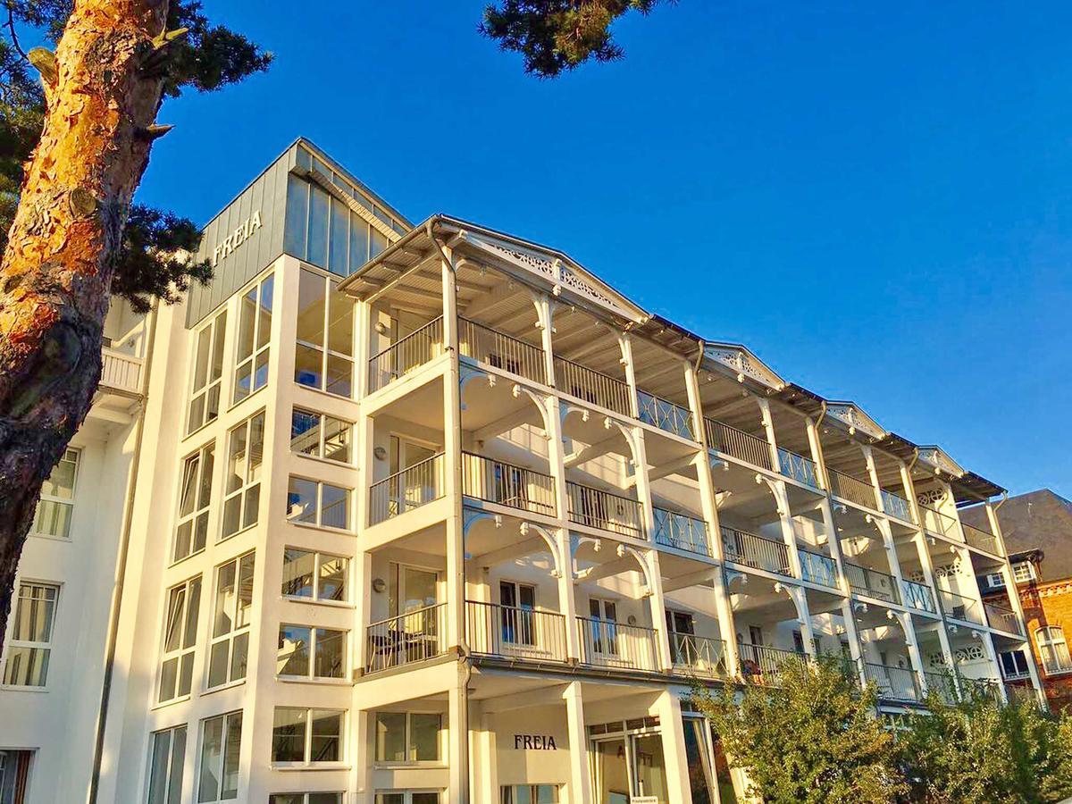 Villa Freia In Binz - Wg 11 Mit Meerblick Und Balkon 외부 사진